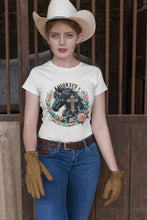 Load image into Gallery viewer, Horses Gods Gift to Cowgirls T Shirts
