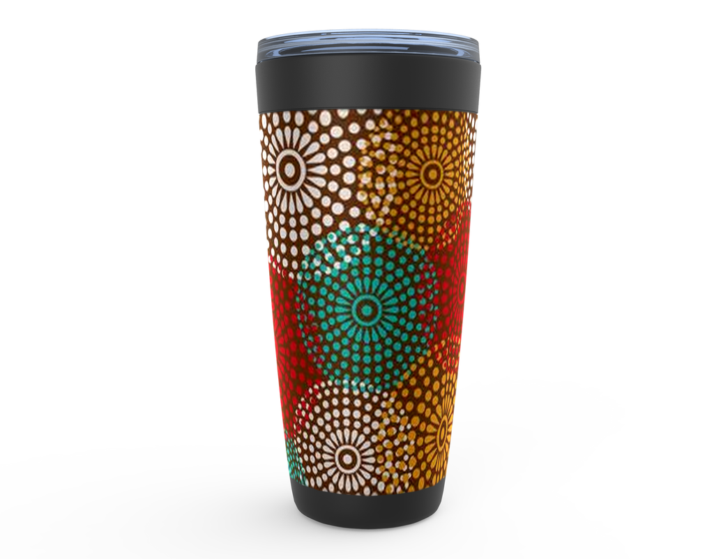 Cowgirl Roots™ Firework Flowers Tumbler 20oz Stainless Steel Insulated Hot and Cold Travel Mugs