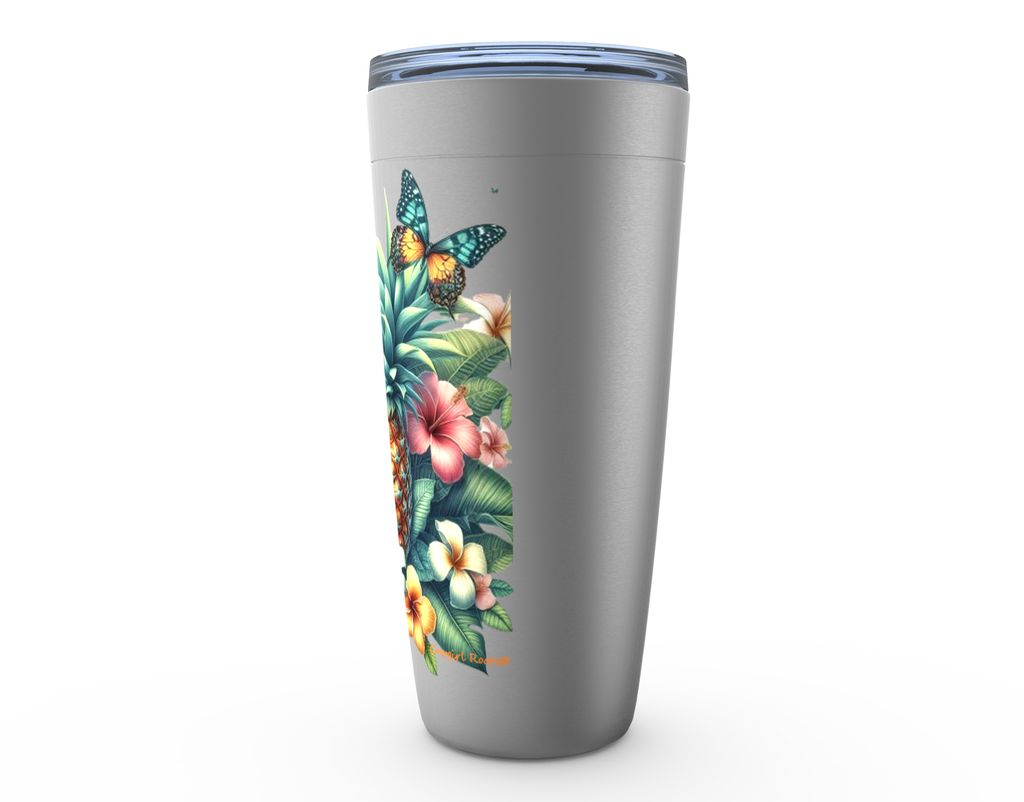 Cowgirl Roots™ Pineapple Express Tumbler 20oz Stainless Steel Insulated Hot and Cold Travel Mugs