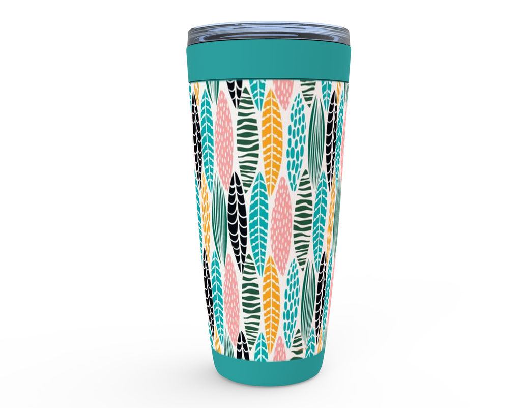 Cowgirl Roots™ Kawabunga Surfboards Tumbler 20oz Stainless Steel Insulated Hot and Cold Travel Mugs