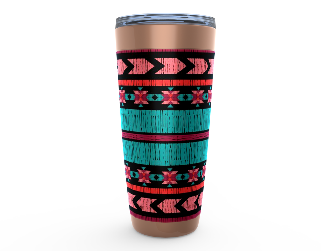 Cowgirl Roots™ Country Western Design Tumbler 20oz Stainless Steel Insulated Hot and Cold Travel Mugs