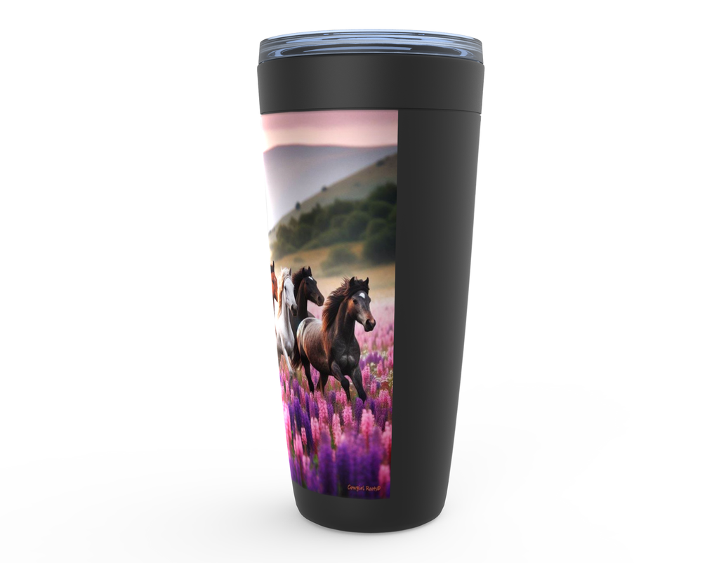 Cowgirl Roots™ Lupine Herd Tumbler 20oz Stainless Steel Insulated Hot and Cold Travel Mugs