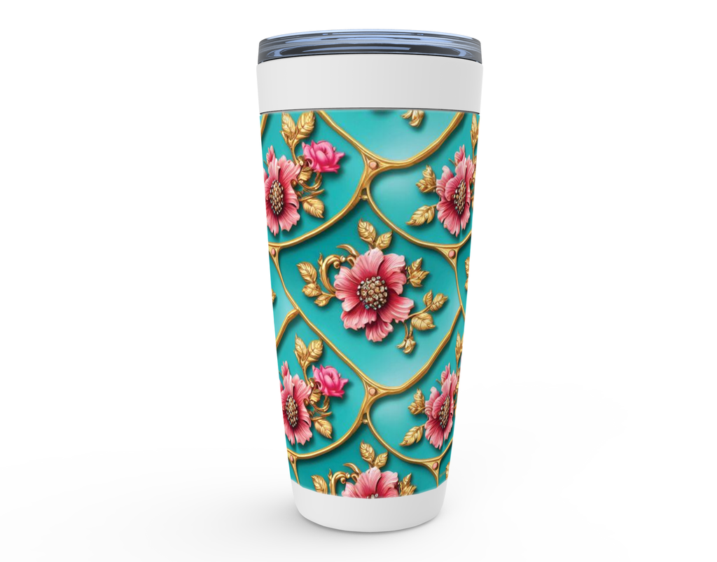 Cowgirl Roots™ Bridgerton Design Tumbler 20oz Stainless Steel Insulated Hot and Cold Travel Mugs