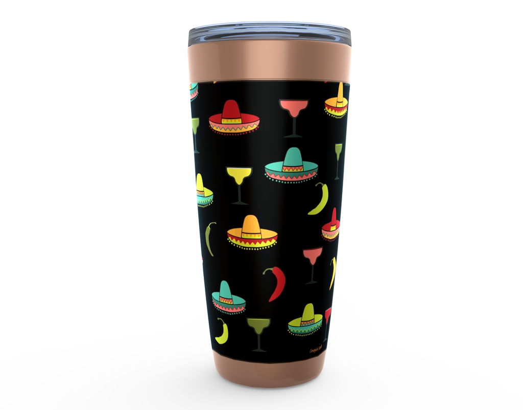 Cowgirl Roots™ Margaritas Ole' Tumbler 20oz Stainless Steel Insulated Hot and Cold Travel Mugs