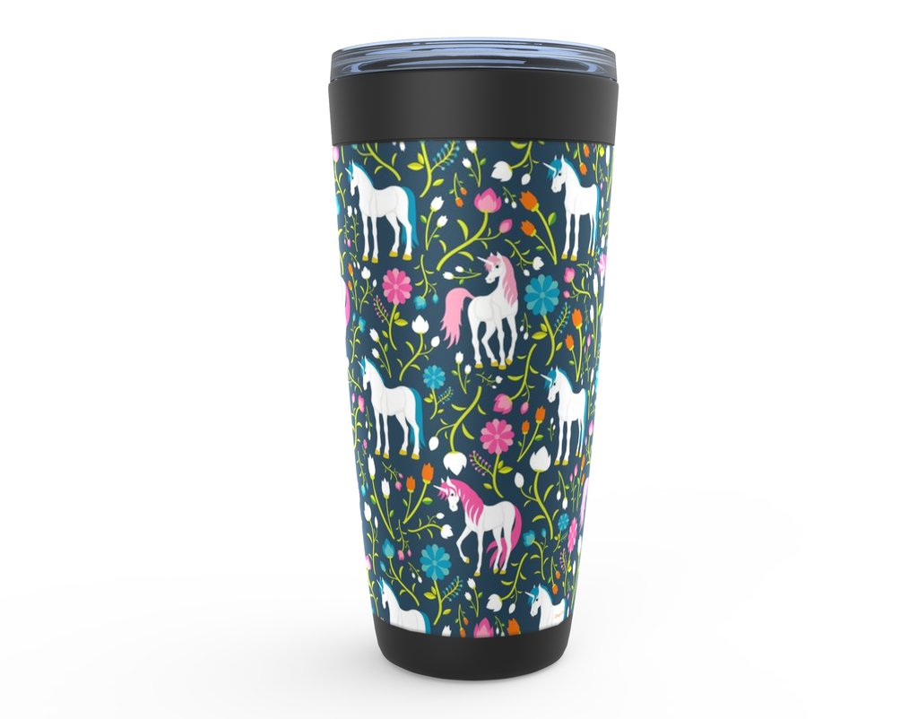 Cowgirl Roots™ Spring Unicorns Tumbler 20oz Stainless Steel Insulated Hot and Cold Travel Mugs