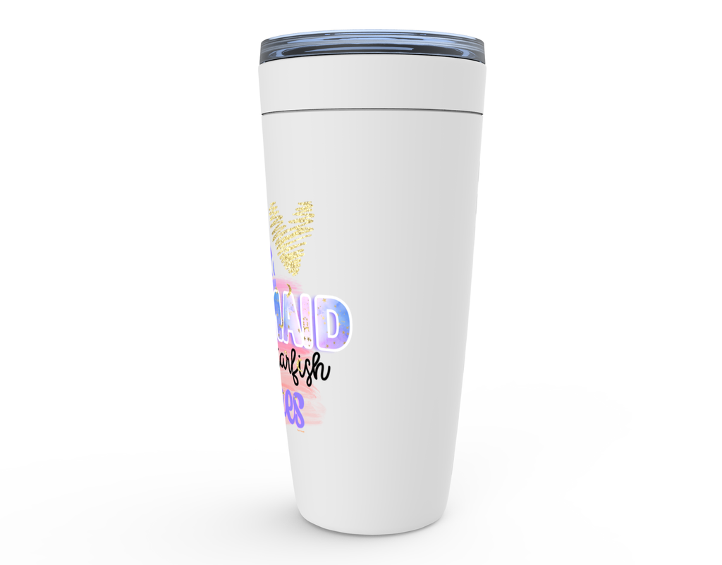 Cowgirl Roots™ Mermaid Kisses Tumbler 20oz Stainless Steel Insulated Hot and Cold Travel Mugs