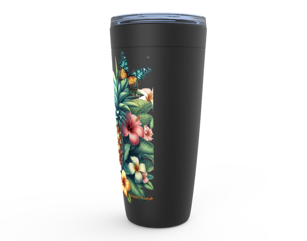 Cowgirl Roots™ Pineapple Express Tumbler 20oz Stainless Steel Insulated Hot and Cold Travel Mugs