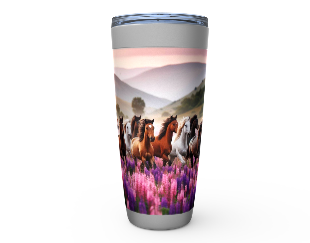 Cowgirl Roots™ Lupine Herd Tumbler 20oz Stainless Steel Insulated Hot and Cold Travel Mugs