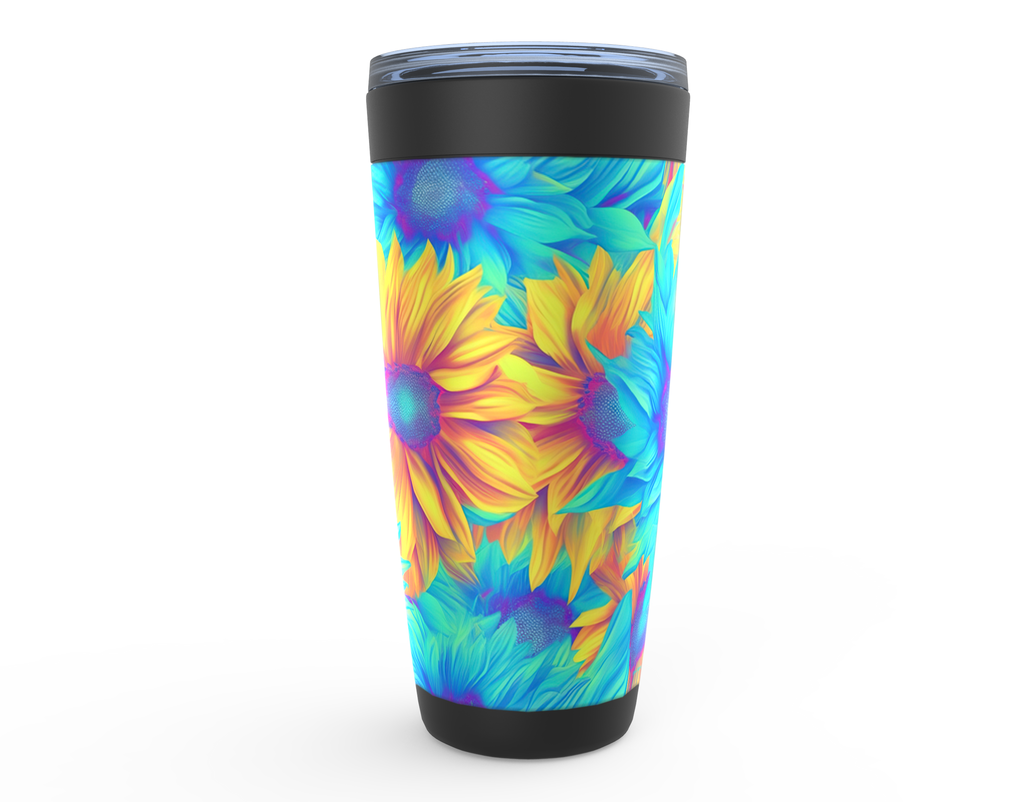 Cowgirl Roots™ Sunflowers Tumbler 20oz Stainless Steel Insulated Hot and Cold Travel Mugs