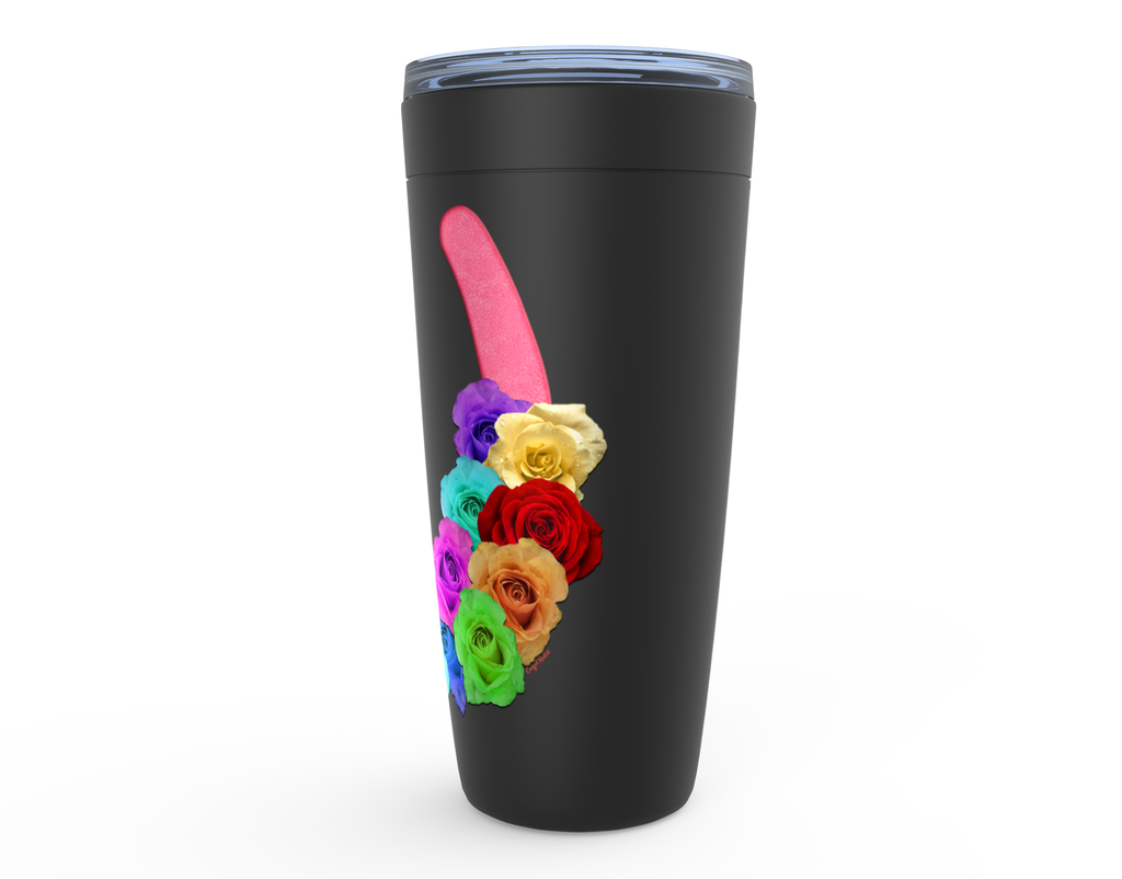 Cowgirl Roots™ Lucky Roses in Pink 20oz Stainless Steel Insulated Hot and Cold Travel Mugs