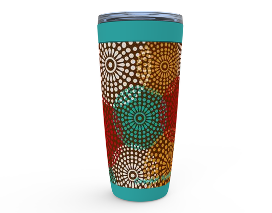 Cowgirl Roots™ Firework Flowers Tumbler 20oz Stainless Steel Insulated Hot and Cold Travel Mugs