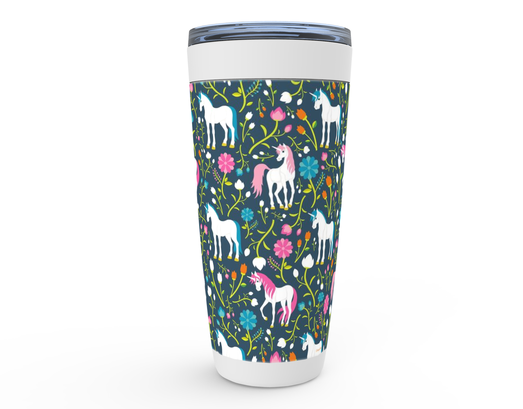 Cowgirl Roots™ Spring Unicorns Tumbler 20oz Stainless Steel Insulated Hot and Cold Travel Mugs