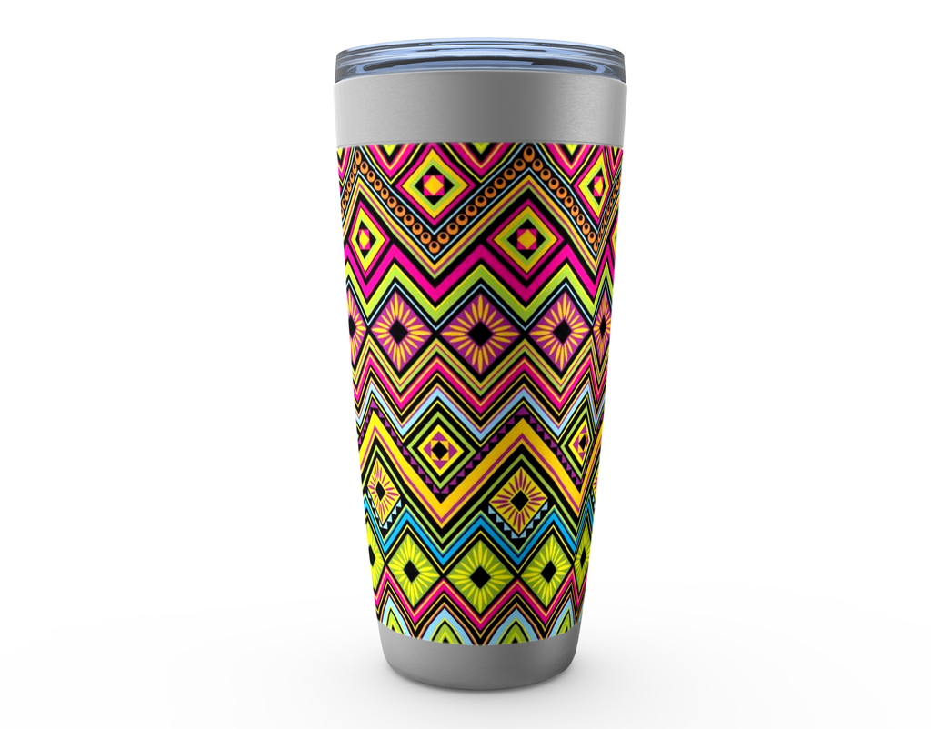 Cowgirl Roots™ Country Tribal Tumbler 20oz Stainless Steel Insulated Hot and Cold Travel Mugs