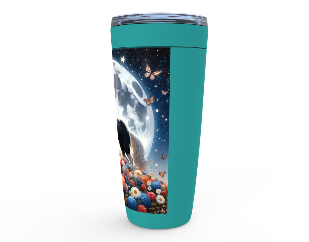 Cowgirl Roots™ Spring Moon Paint Horse Tumbler 20oz Rodeo Barrel Racer Stainless Steel Insulated Hot and Cold Travel Tumbler Mugs