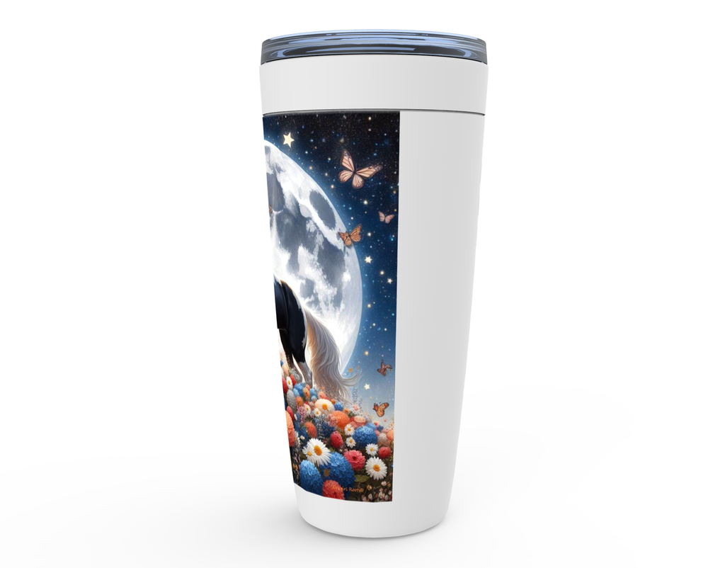 Cowgirl Roots™ Spring Moon Paint Horse Tumbler 20oz Rodeo Barrel Racer Stainless Steel Insulated Hot and Cold Travel Tumbler Mugs