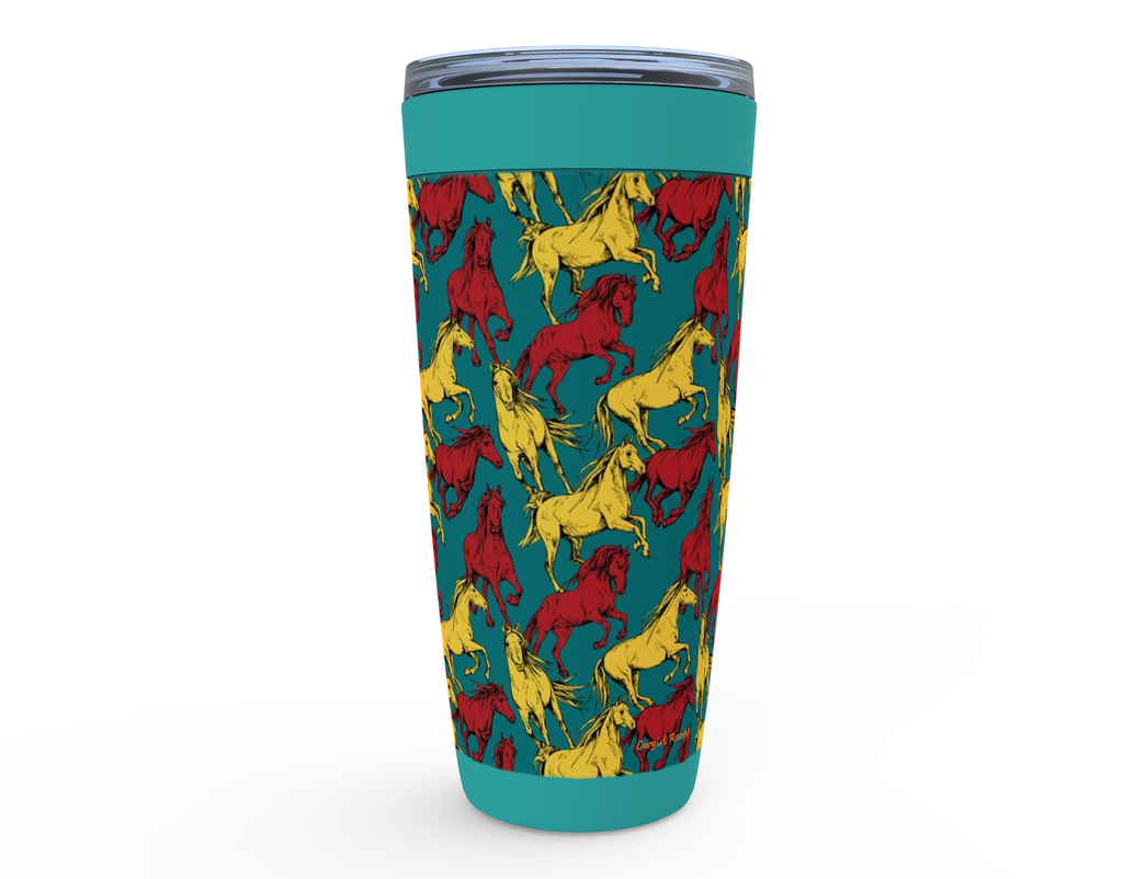 Cowgirl Roots™ Bohemian The Herd Tumbler 20oz Stainless Steel Insulated Hot and Cold Travel Mugs