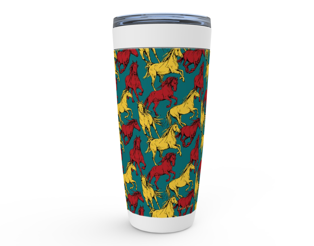 Cowgirl Roots™ Bohemian The Herd Tumbler 20oz Stainless Steel Insulated Hot and Cold Travel Mugs