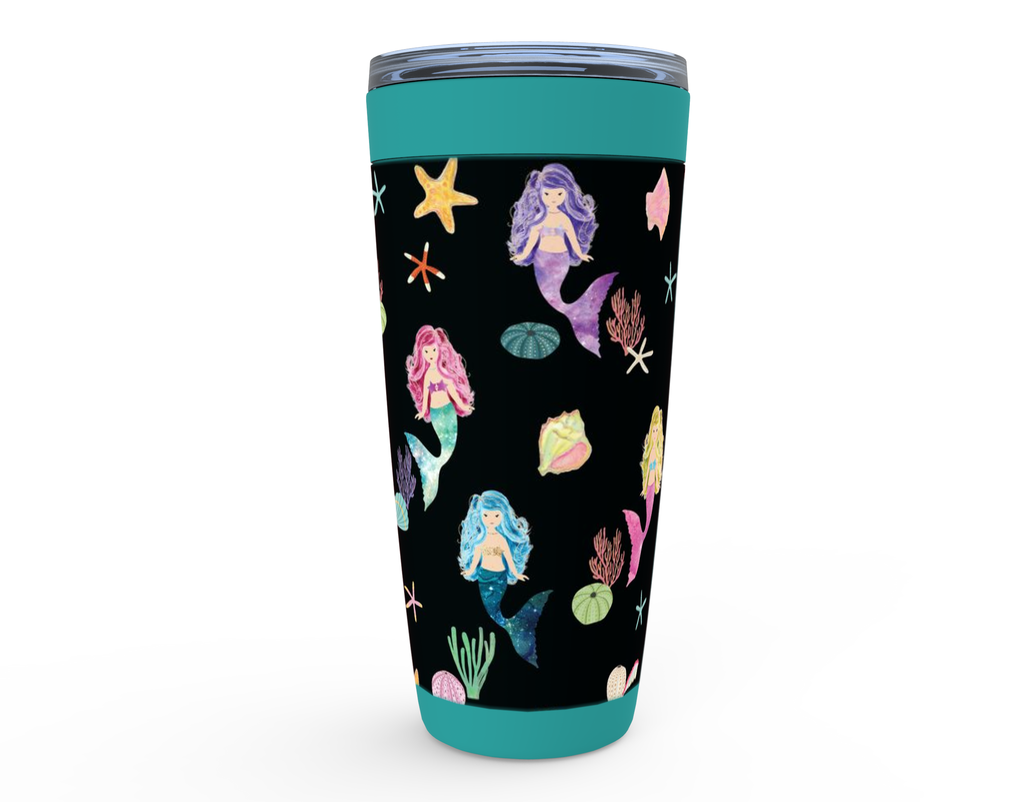 Cowgirl Roots™ Mermaids Tumbler 20oz Stainless Steel Insulated Hot and Cold Travel Mugs