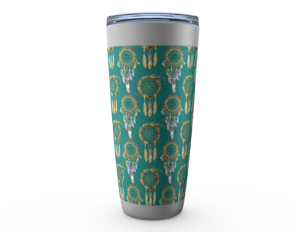 Cowgirl Roots™ Dreamer Dream Catcher Tumbler 20oz Stainless Steel Insulated Hot and Cold Travel Mugs