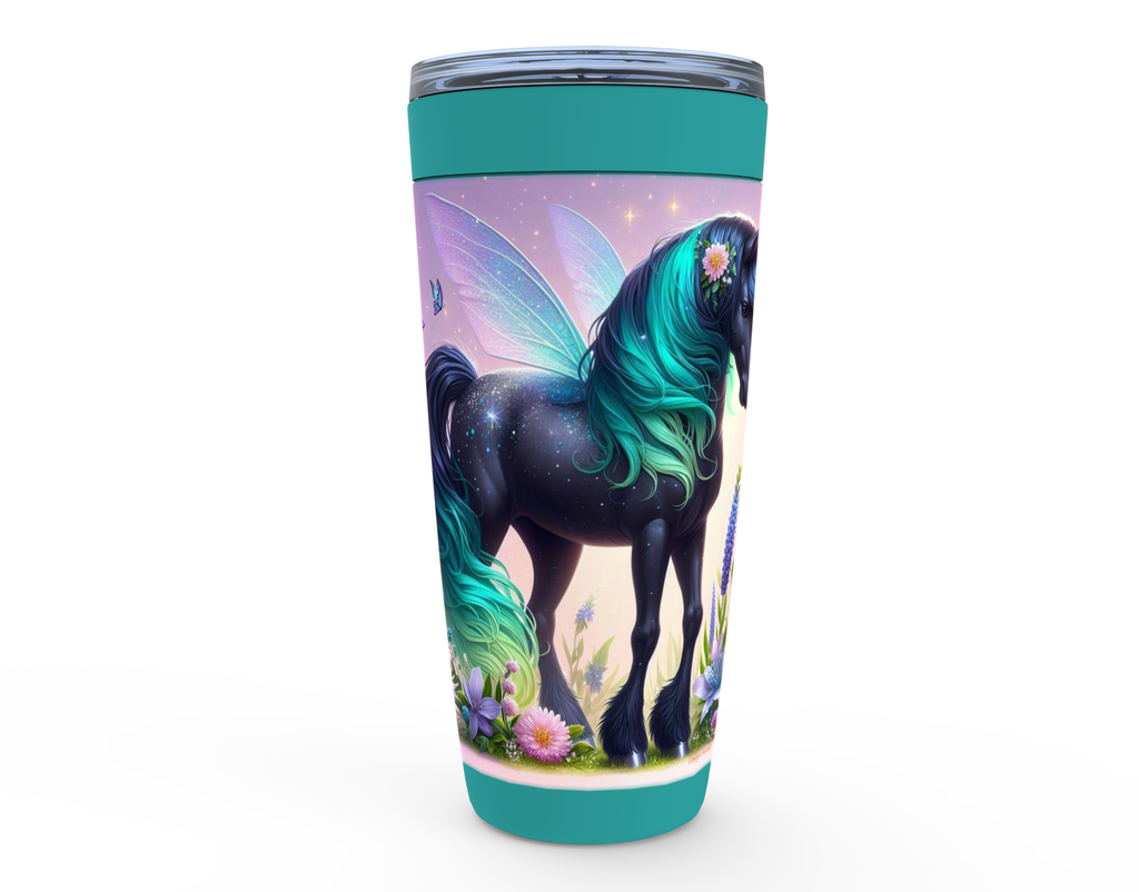 Cowgirl Roots™ Magical Pegasus Pony Tumbler 20oz Stainless Steel Insulated Hot and Cold Travel Mugs