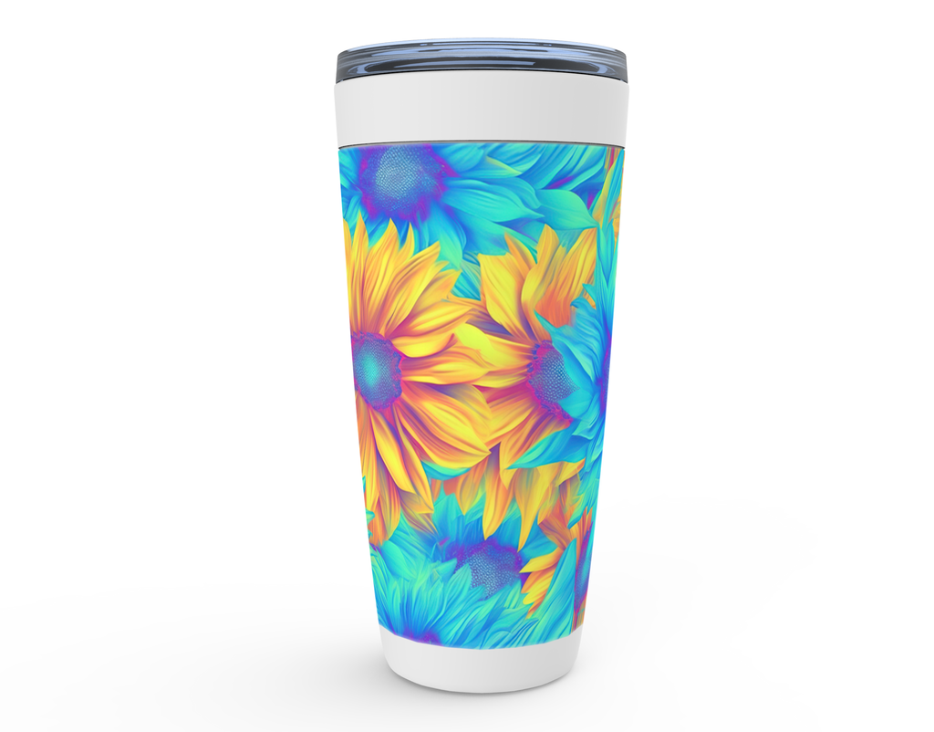 Cowgirl Roots™ Sunflowers Tumbler 20oz Stainless Steel Insulated Hot and Cold Travel Mugs