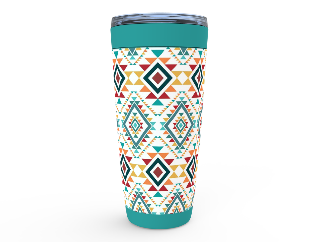 Cowgirl Roots™ Southwestern Traditions Design Tumbler 20oz Stainless Steel Insulated Hot and Cold Travel Mugs