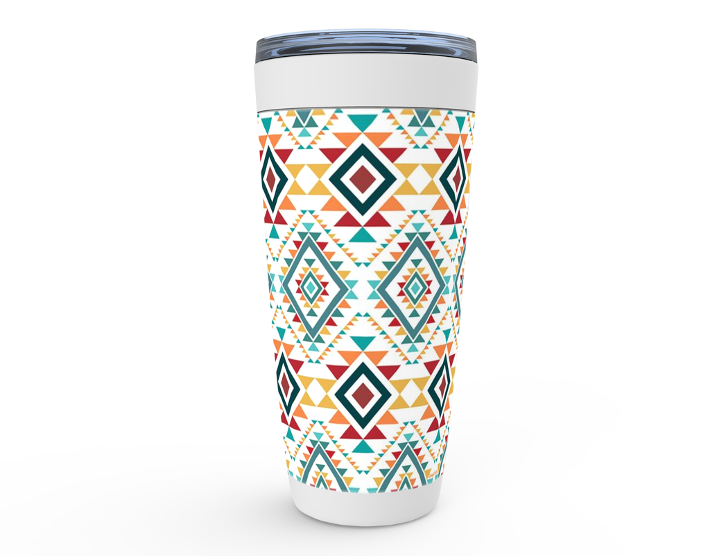 Cowgirl Roots™ Southwestern Traditions Design Tumbler 20oz Stainless Steel Insulated Hot and Cold Travel Mugs