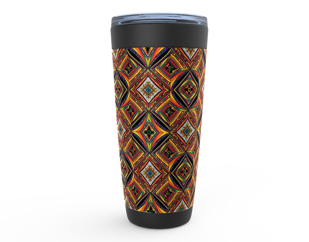 Cowgirl Roots™ Kaliedescope Tumbler 20oz Stainless Steel Insulated Hot and Cold Travel Mugs