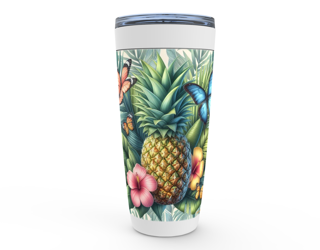 Cowgirl Roots™ Pineapple Dream Tumbler 20oz Stainless Steel Insulated Hot and Cold Travel Mugs