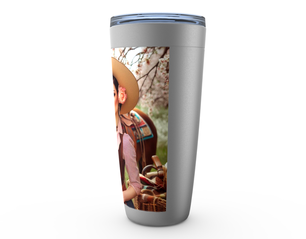 Cowgirl Roots™ Cowgirl Calypso Tumbler 20oz Stainless Steel Insulated Hot and Cold Travel Mugs