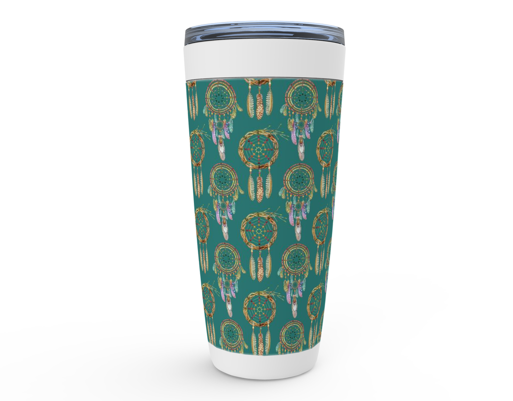 Cowgirl Roots™ Dreamer Dream Catcher Tumbler 20oz Stainless Steel Insulated Hot and Cold Travel Mugs