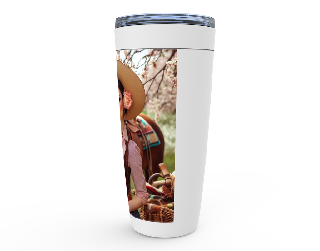 Cowgirl Roots™ Cowgirl Calypso Tumbler 20oz Stainless Steel Insulated Hot and Cold Travel Mugs