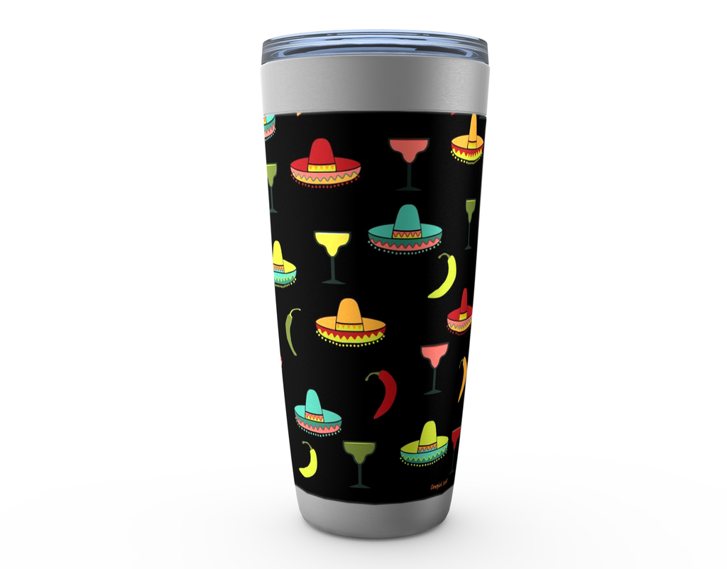 Cowgirl Roots™ Margaritas Ole' Tumbler 20oz Stainless Steel Insulated Hot and Cold Travel Mugs