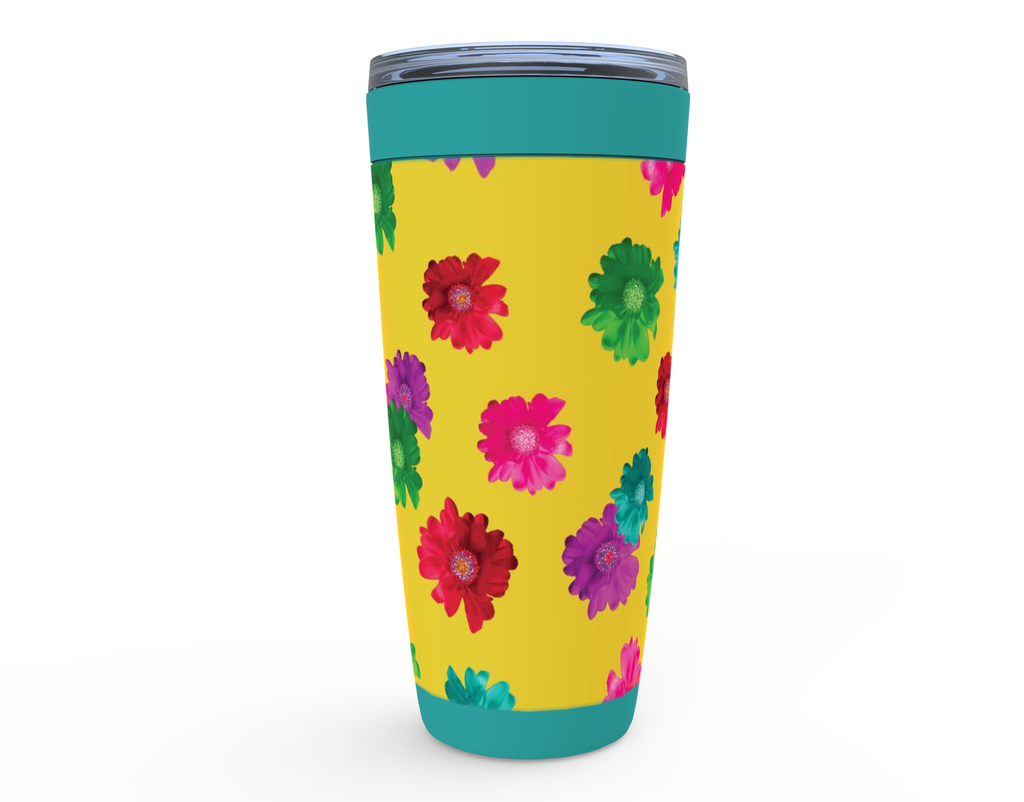 Cowgirl Roots™ Spring Flowers Tumbler 20oz Stainless Steel Insulated Hot and Cold Travel Mugs