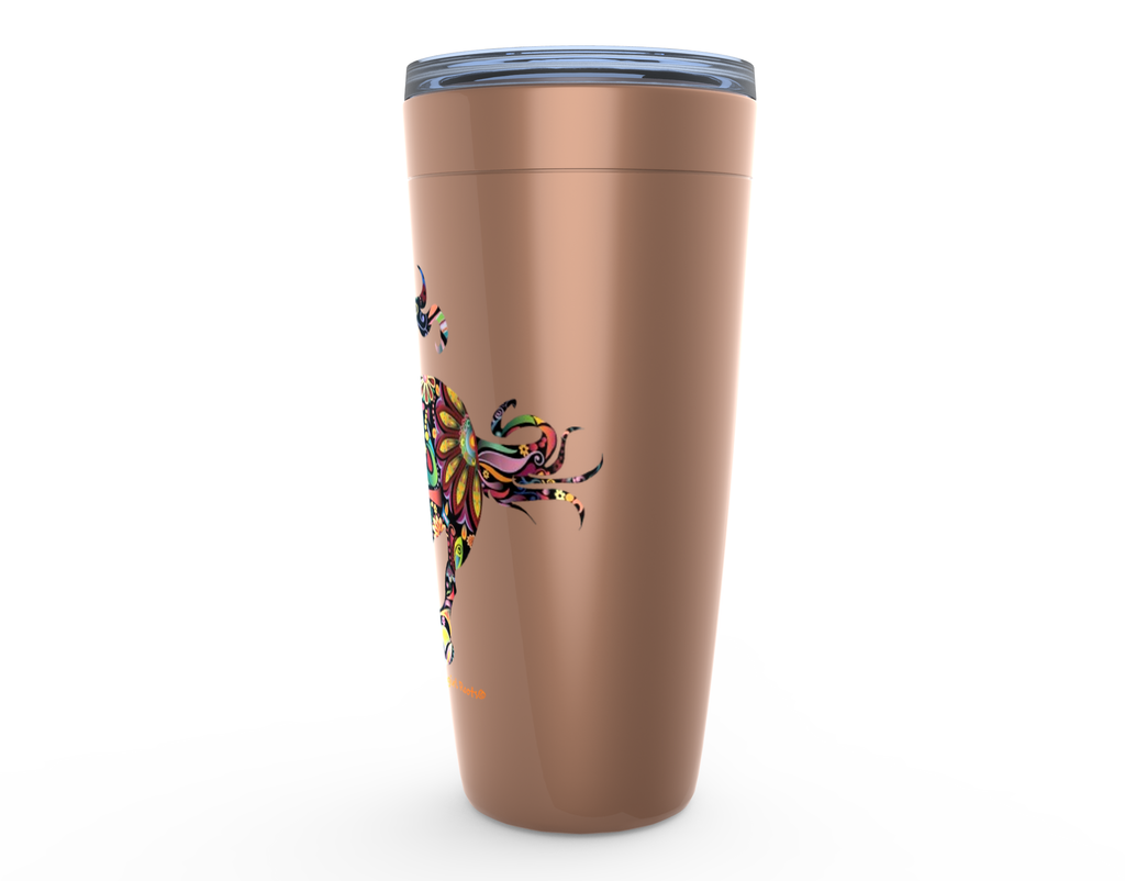 Cowgirl Roots™ Bohemian Horse Tumbler 20oz Stainless Steel Insulated Hot and Cold Travel Mugs