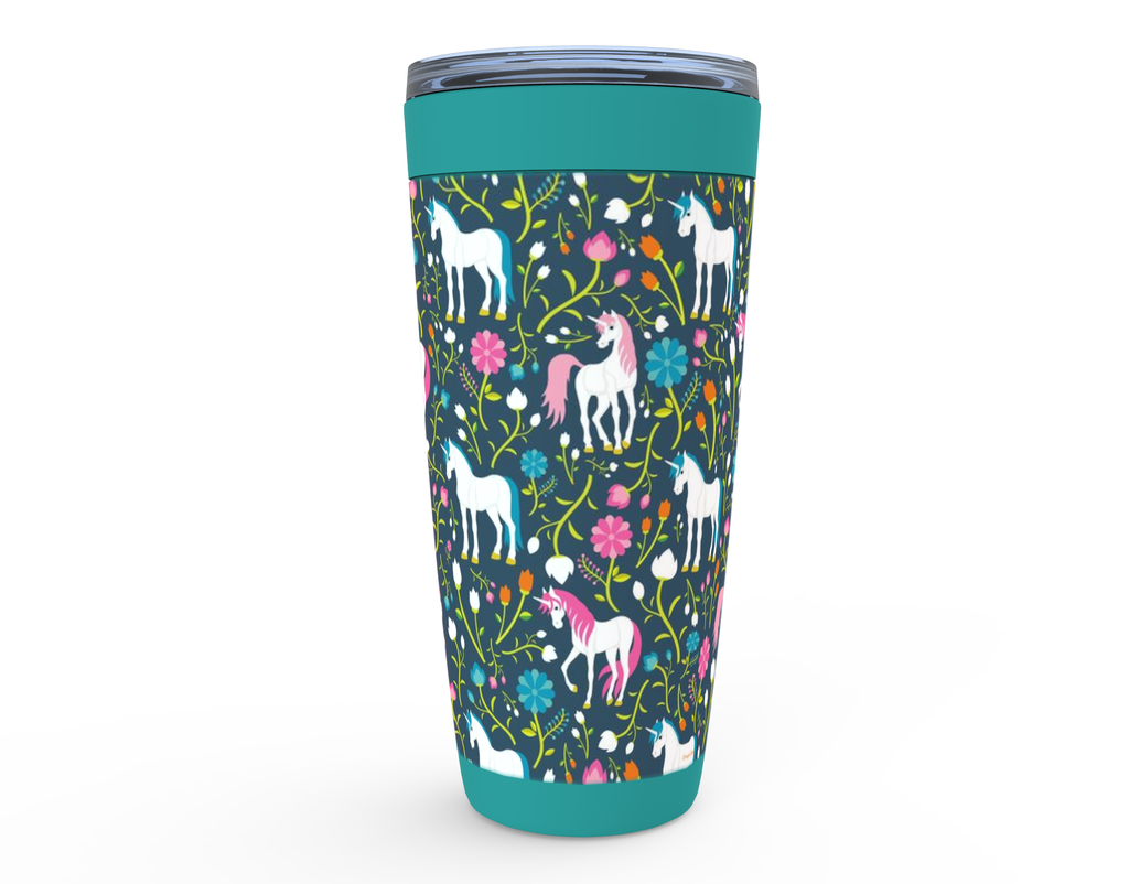 Cowgirl Roots™ Spring Unicorns Tumbler 20oz Stainless Steel Insulated Hot and Cold Travel Mugs