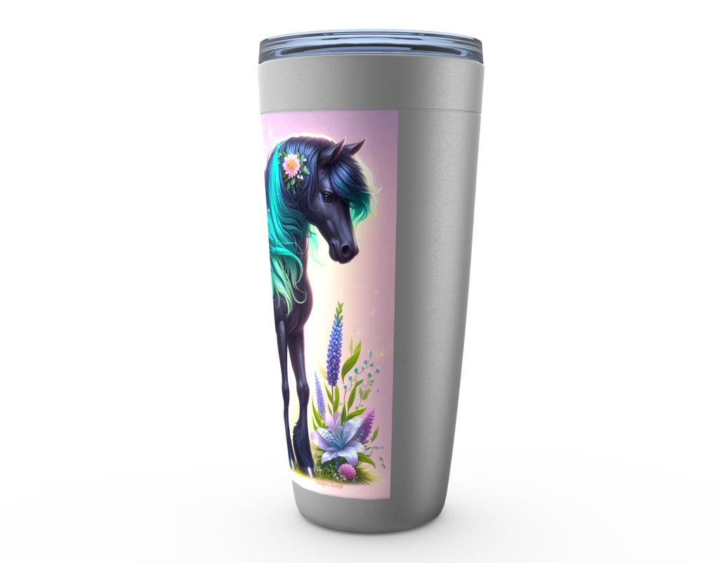 Cowgirl Roots™ Magical Pegasus Pony Tumbler 20oz Stainless Steel Insulated Hot and Cold Travel Mugs