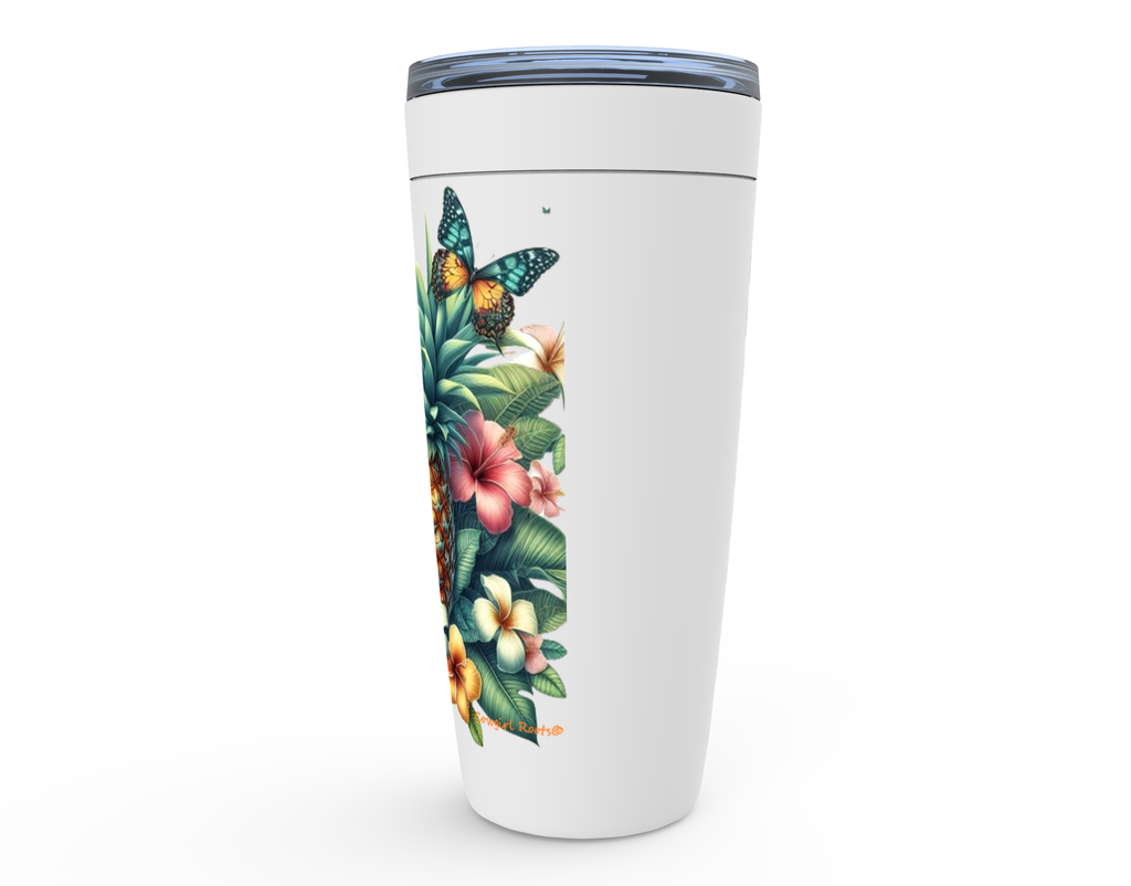 Cowgirl Roots™ Pineapple Express Tumbler 20oz Stainless Steel Insulated Hot and Cold Travel Mugs