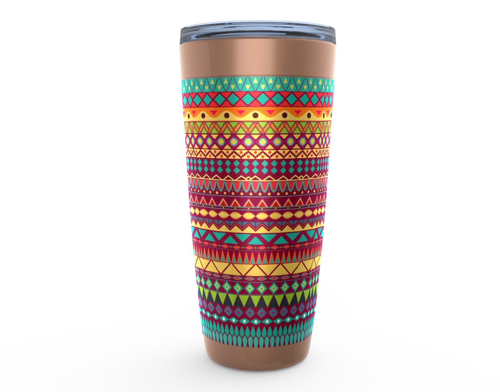 Cowgirl Roots™ Serape Tribe Tumbler 20oz Stainless Steel Insulated Hot and Cold Travel Mugs