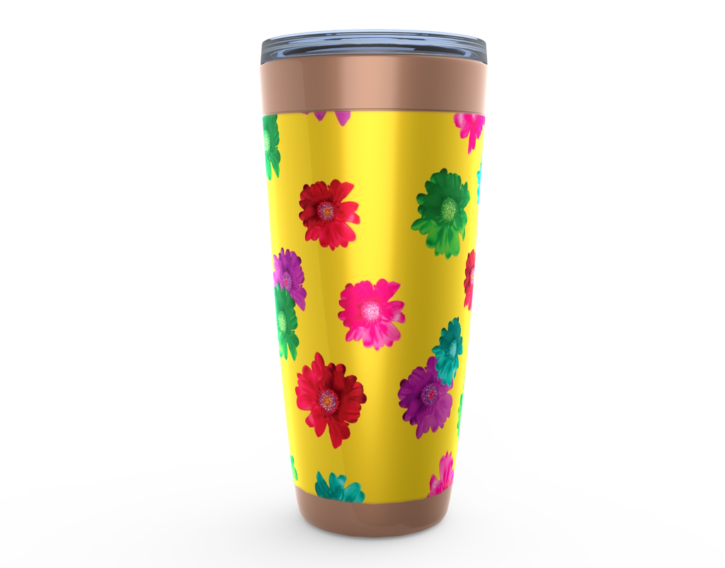 Cowgirl Roots™ Spring Flowers Tumbler 20oz Stainless Steel Insulated Hot and Cold Travel Mugs