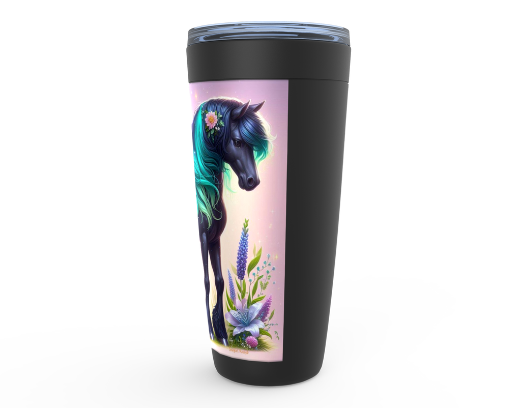 Cowgirl Roots™ Magical Pegasus Pony Tumbler 20oz Stainless Steel Insulated Hot and Cold Travel Mugs