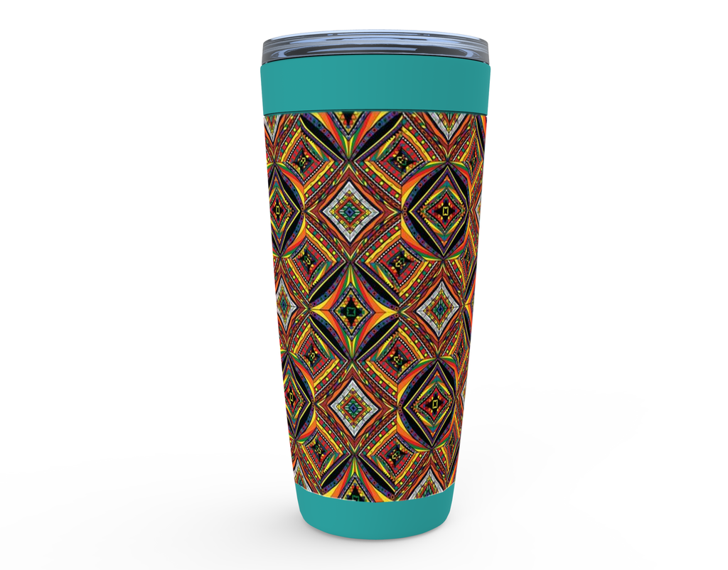 Cowgirl Roots™ Kaliedescope Tumbler 20oz Stainless Steel Insulated Hot and Cold Travel Mugs