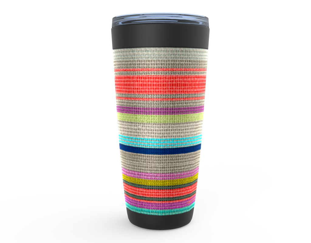 Cowgirl Roots™ Candy Orange Serape Tumbler 20oz Stainless Steel Insulated Hot and Cold Travel Mugs