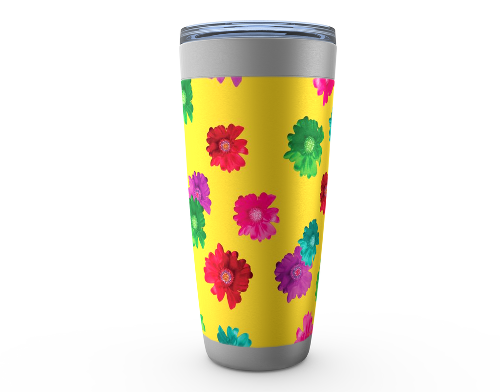 Cowgirl Roots™ Spring Flowers Tumbler 20oz Stainless Steel Insulated Hot and Cold Travel Mugs