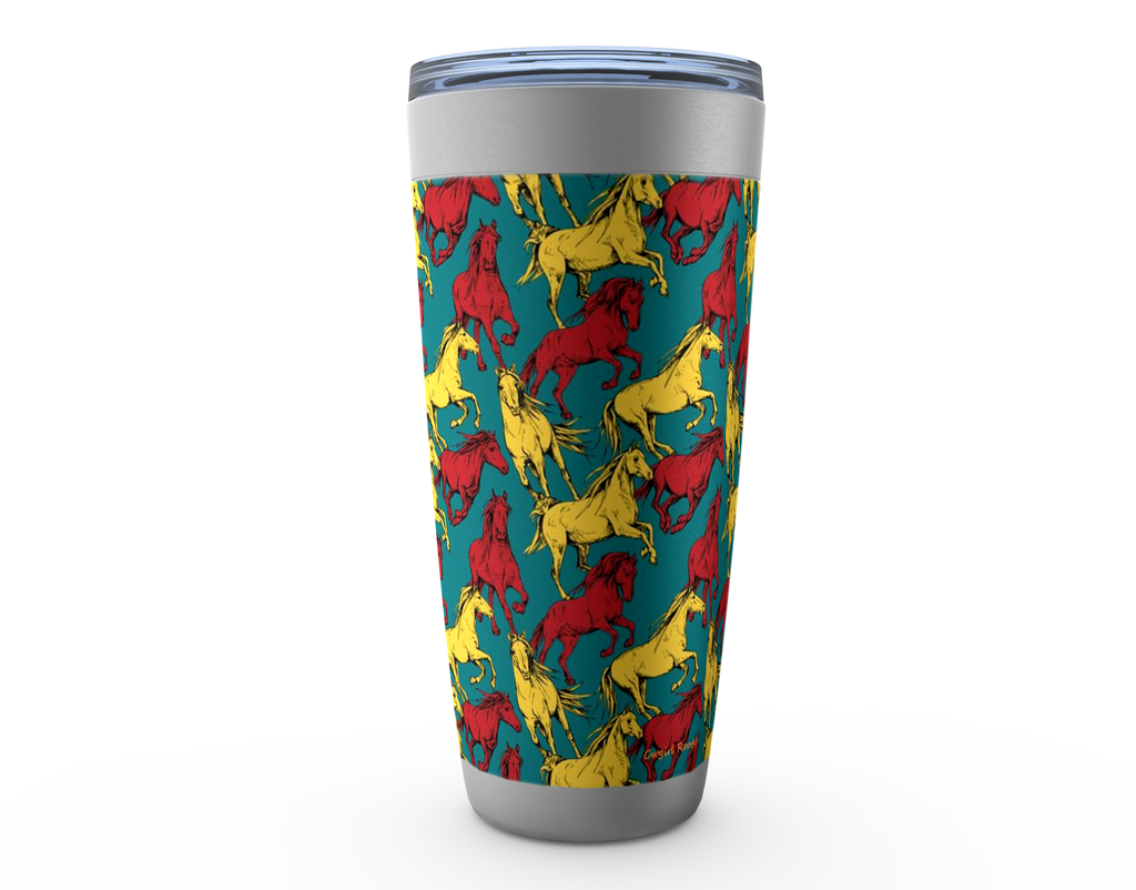 Cowgirl Roots™ Bohemian The Herd Tumbler 20oz Stainless Steel Insulated Hot and Cold Travel Mugs