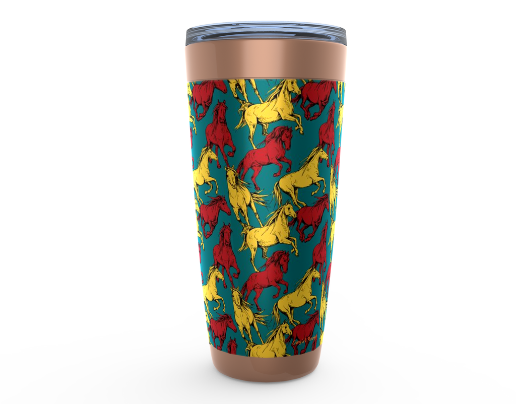 Cowgirl Roots™ Bohemian The Herd Tumbler 20oz Stainless Steel Insulated Hot and Cold Travel Mugs