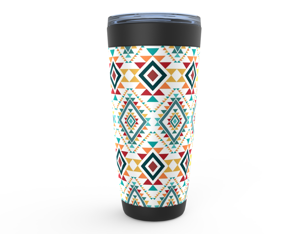 Cowgirl Roots™ Southwestern Traditions Design Tumbler 20oz Stainless Steel Insulated Hot and Cold Travel Mugs