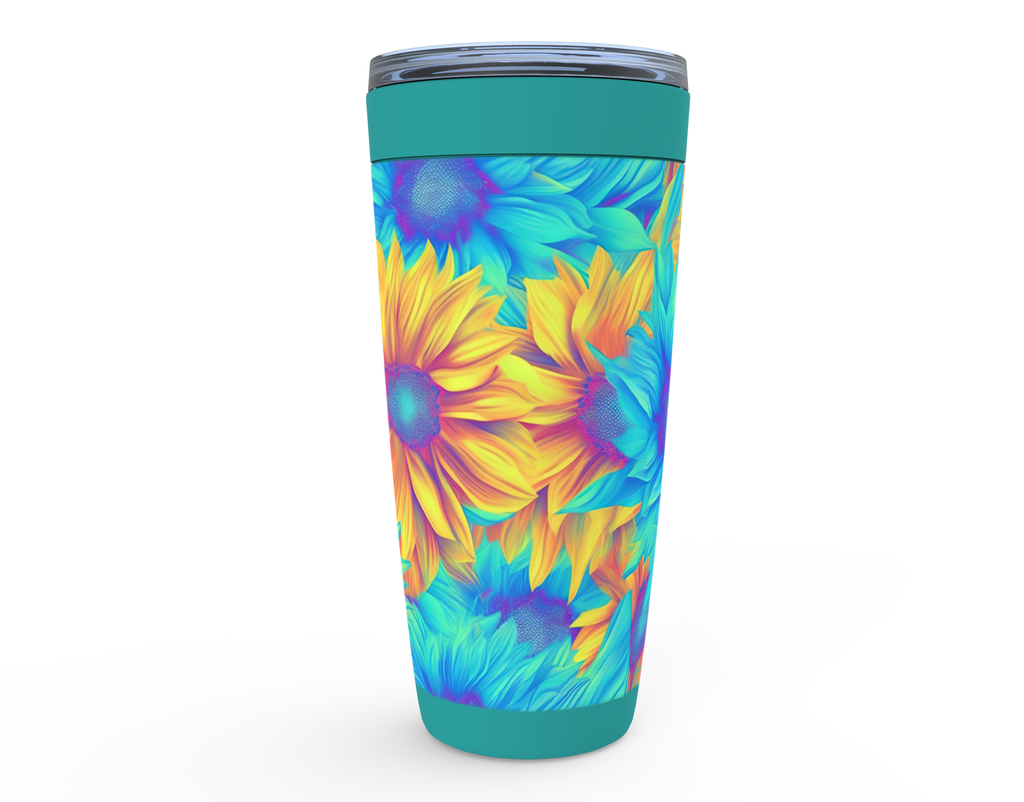 Cowgirl Roots™ Sunflowers Tumbler 20oz Stainless Steel Insulated Hot and Cold Travel Mugs