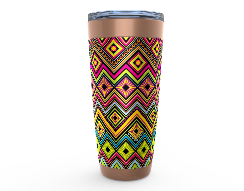 Cowgirl Roots™ Country Tribal Tumbler 20oz Stainless Steel Insulated Hot and Cold Travel Mugs