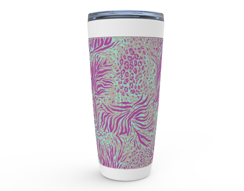 Cowgirl Roots™ Tribal Jungle Tumbler 20oz Stainless Steel Insulated Hot and Cold Travel Mugs